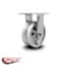 Service Caster 5 Inch V Groove Semi Steel Wheel Rigid Caster with Roller Bearing SCC-30R520-VGR - alternate 2